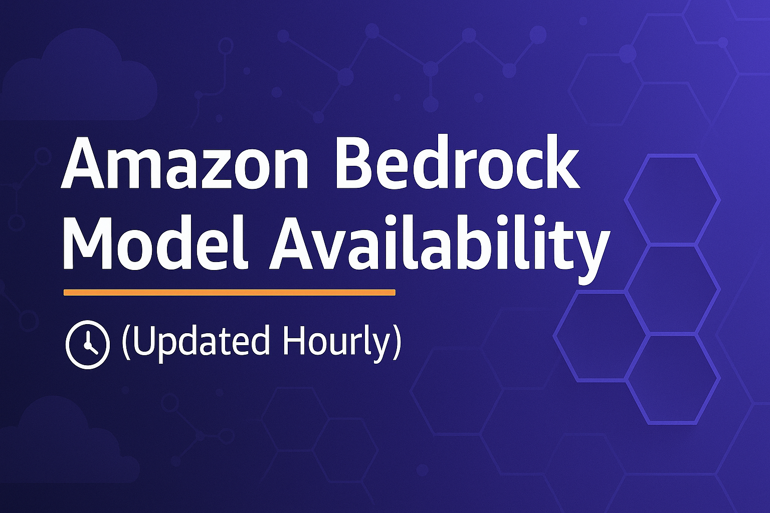 Amazon Bedrock Model Availability