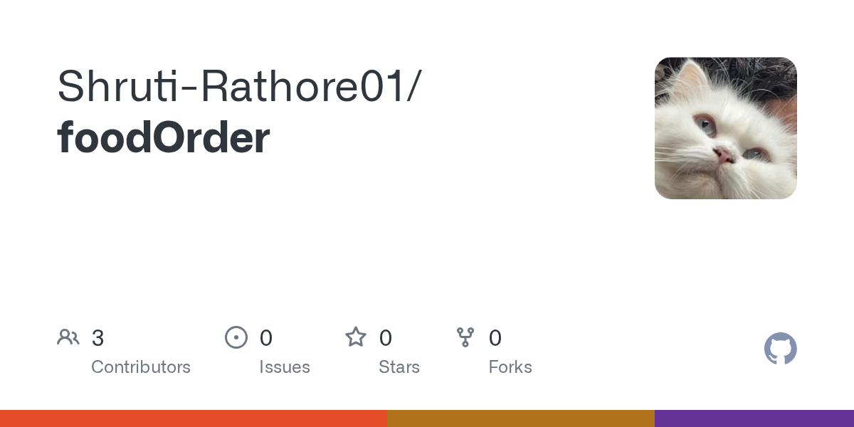 GitHub - Shruti-Rathore01/foodOrder