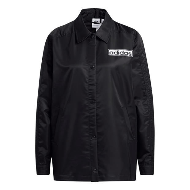 adidas Originals: adidas Originals Women's Adibreak Long Sleeve Button Coach Jacket