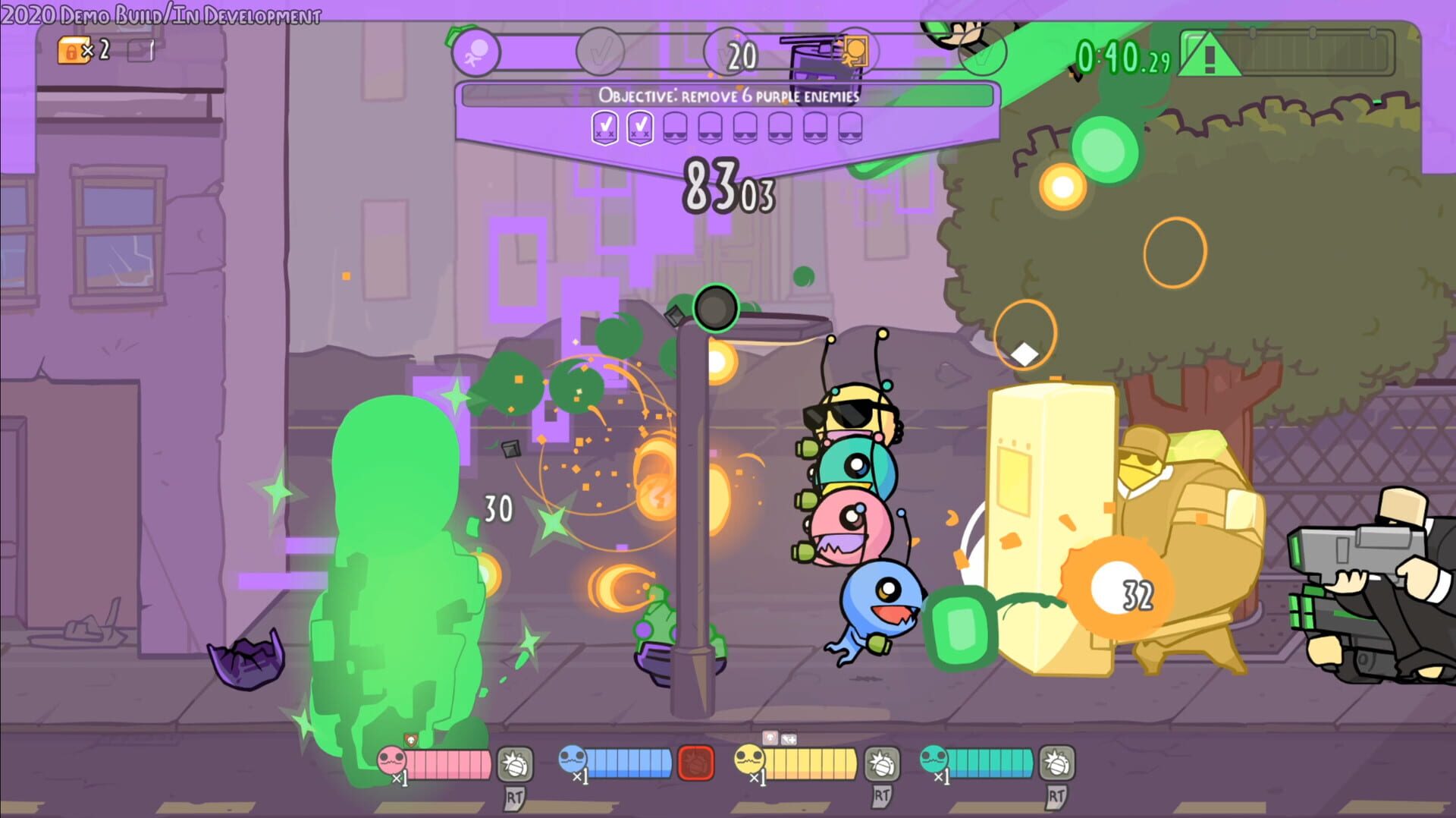 Alien Hominid Invasion screenshot 2