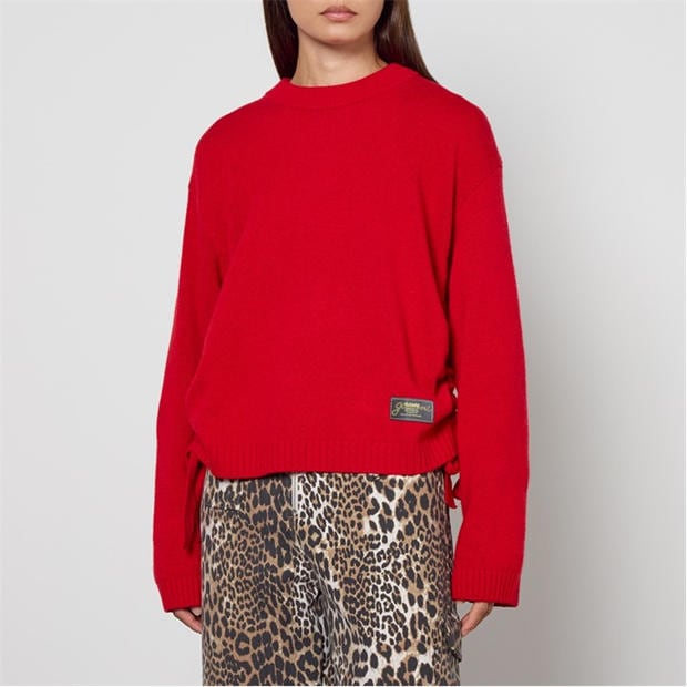 GANNI: GANNI Women's Knitted Crew Sweatshirt