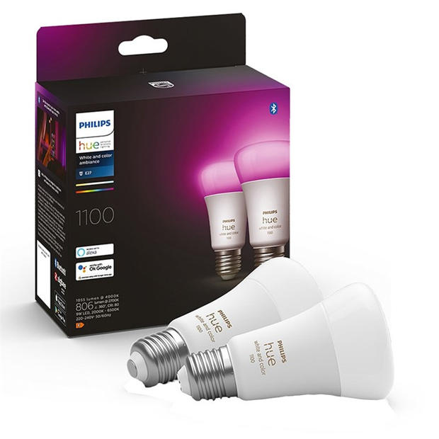Philips Hue: Philips Hue Philips HueWCA 9W A60 E27 2P UK