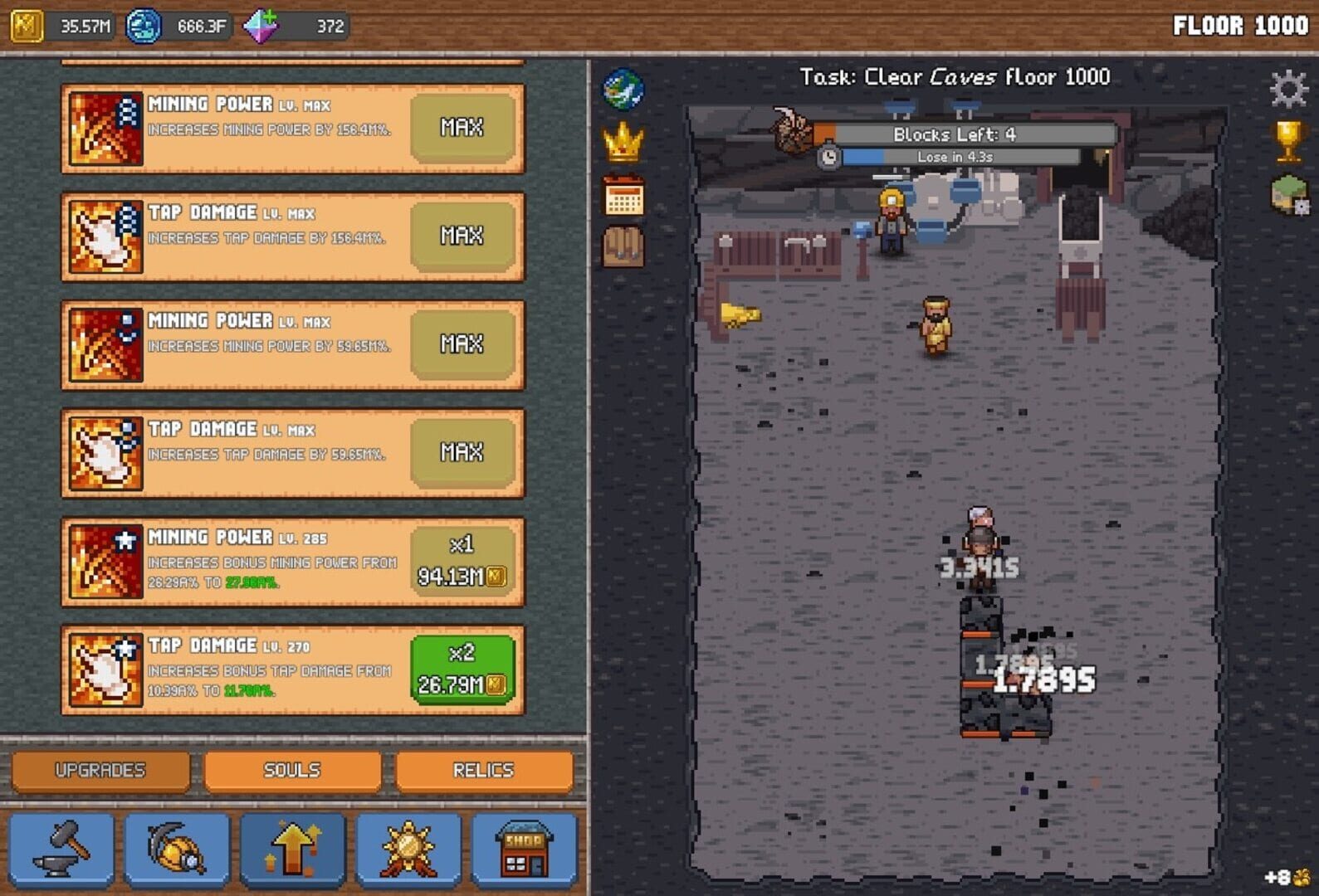 IDLE CAVE MINER screenshot 3