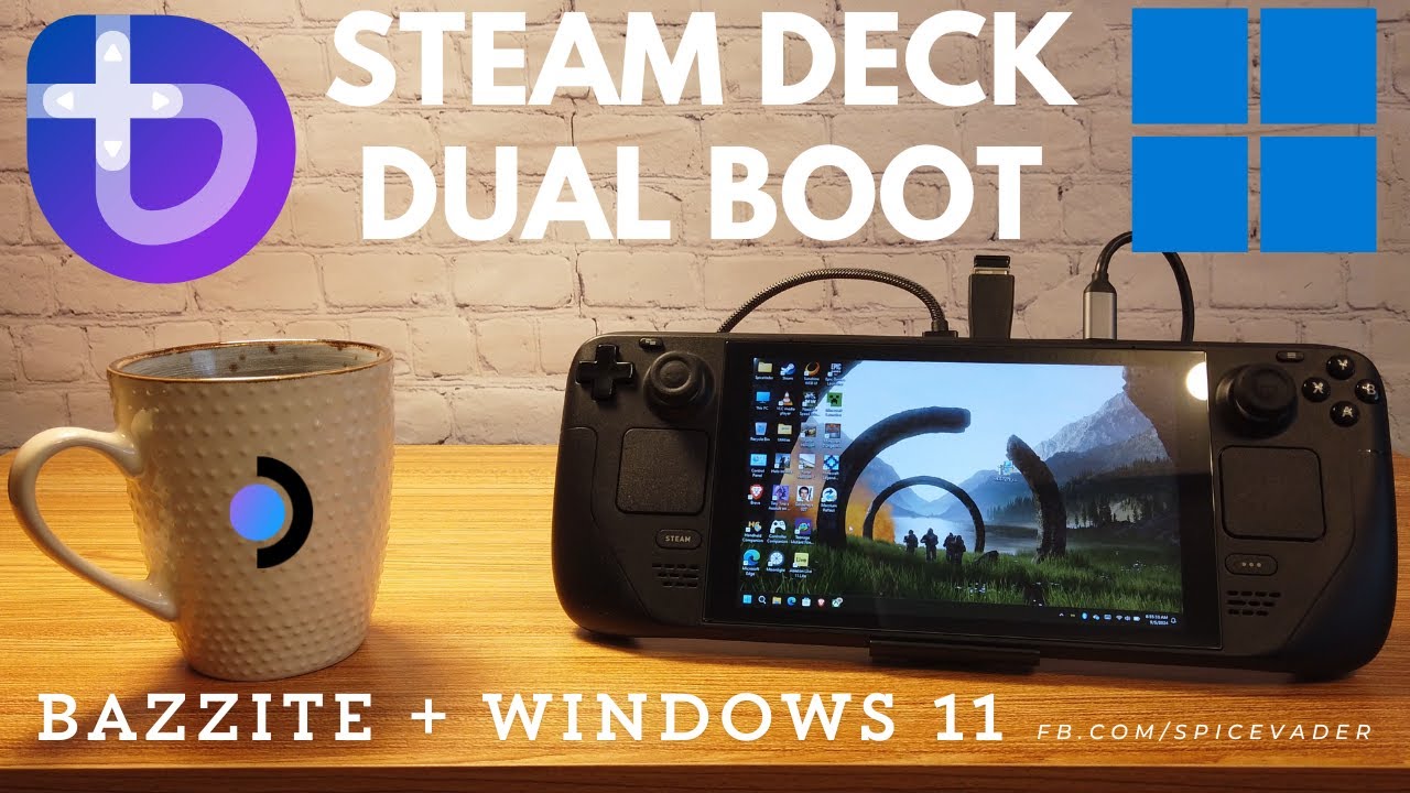Best of both worlds! Steam Deck Win11 Dual Boot setup and SSD upgra...
