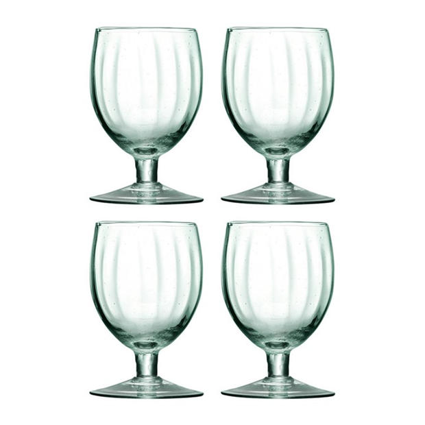 LSA: LSA Mia Partial Optic Wine Glasses - Set of 4