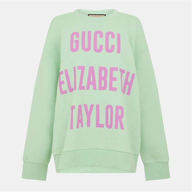 GUCCI: GUCCI Women's Crew-Neck Soft Knit Crew Sweatshirt