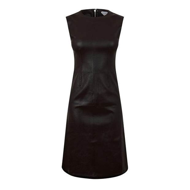 BOTTEGA VENETA: BOTTEGA VENETA Leather Mini Dress