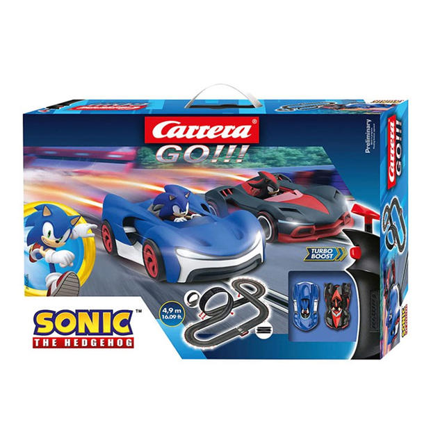 Sonic: Sonic Carrera GO!!! Race set Sonic vs Shadow