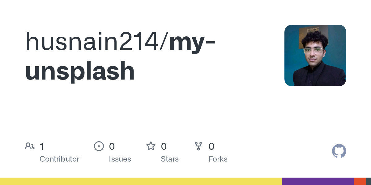 GitHub - husnain214/my-unsplash