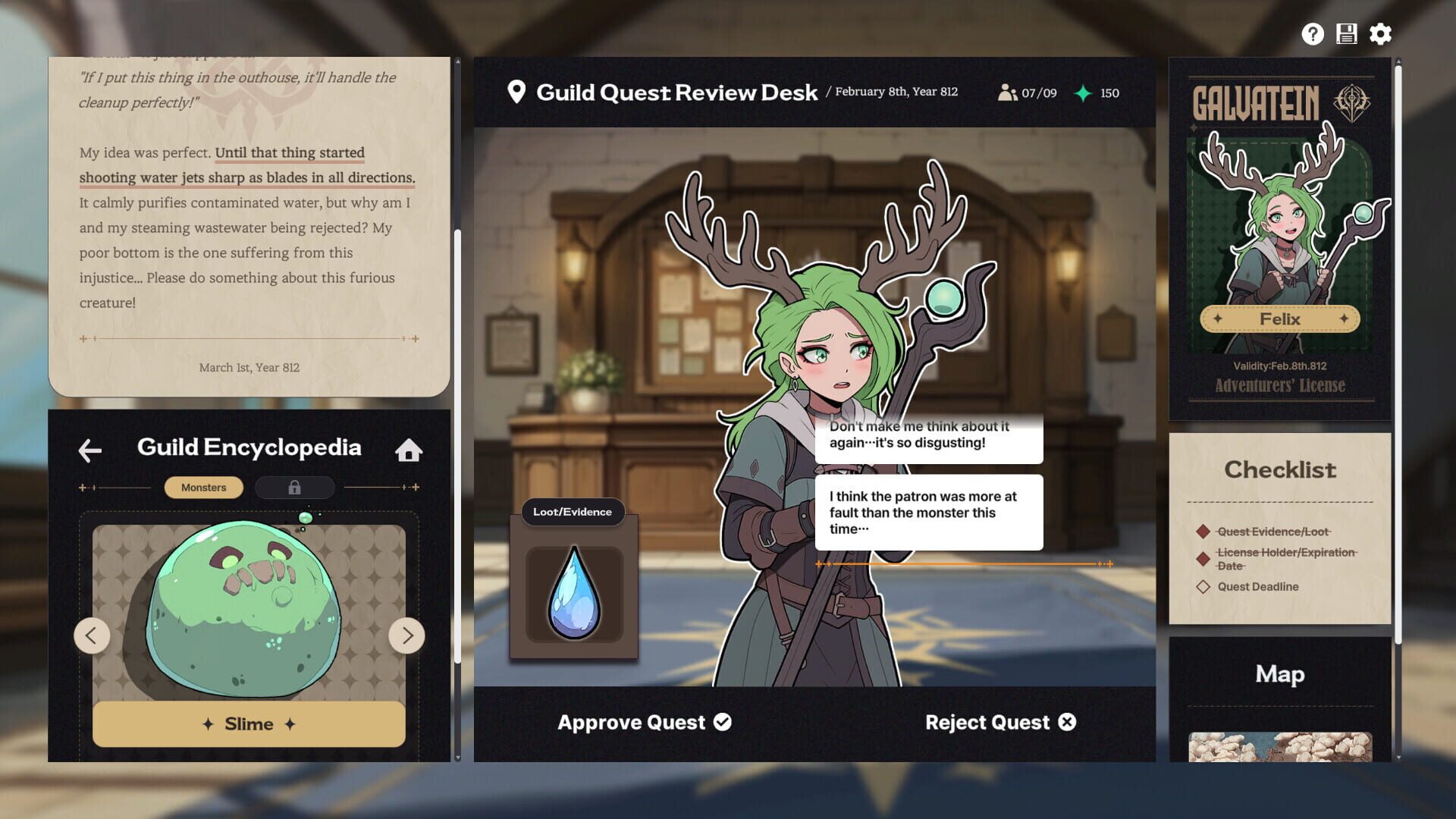 Galvatein: Adventurer’s Guild screenshot 2