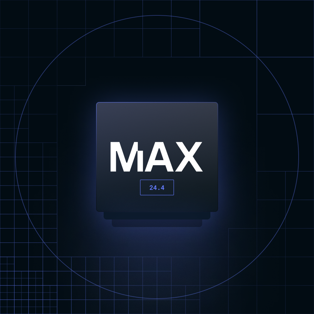 Modular: MAX 24.4 - Introducing Quantization APIs and MAX on macOS
