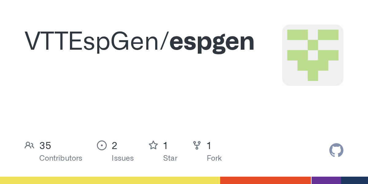 GitHub - VTTEspGen/espgen