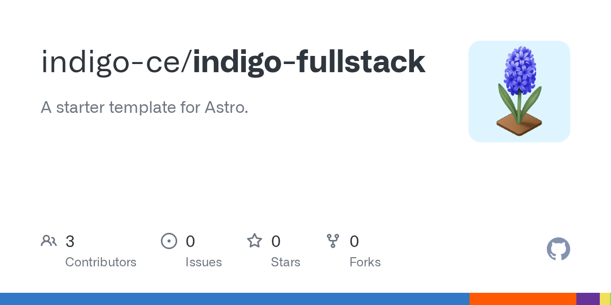 GitHub - 4rays/astro-starter: A starter template for Astro.