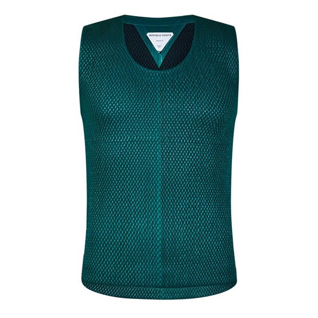 BOTTEGA VENETA: BOTTEGA VENETA Men's Black Leather Tailored Jacket