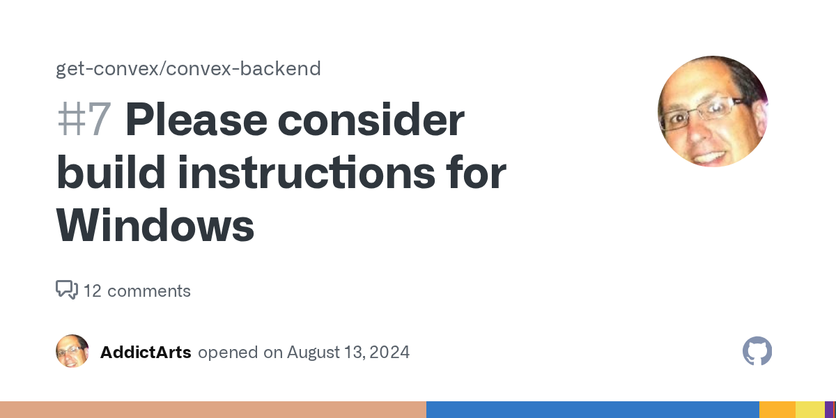 Please consider build instructions for Windows · Issue #7 · get-con...