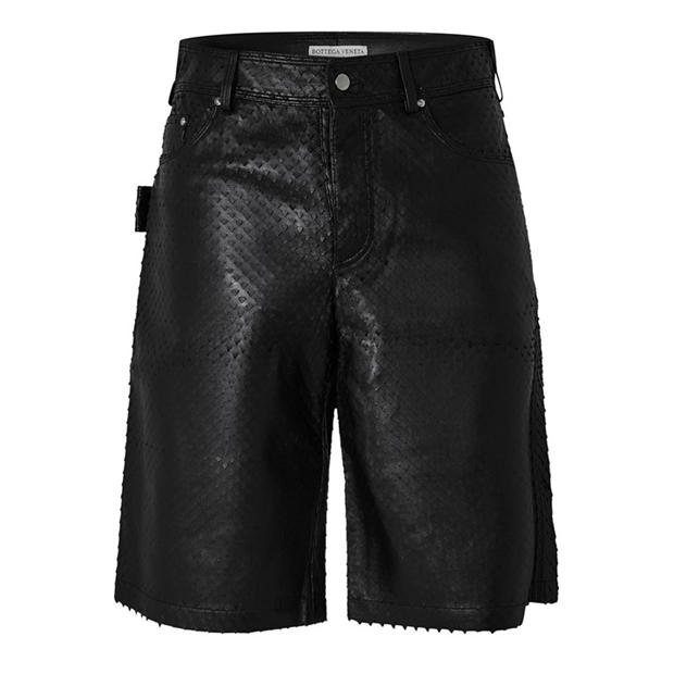 BOTTEGA VENETA: BOTTEGA VENETA Men's Leather Tailored Shorts
