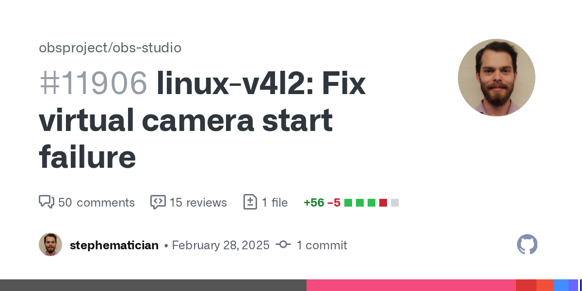 linux-v4l2: Fix virtual camera start failure by stephematician · P...