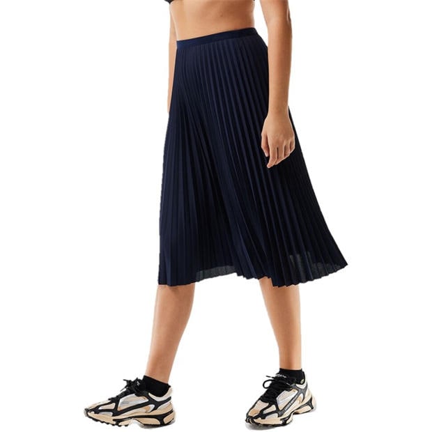 Lacoste: Lacoste Long Pleated Skirt