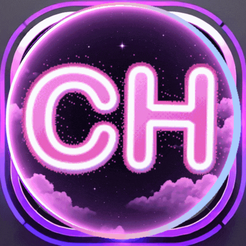 Calmhaven Logo - A cosmic sanctuary for creativity and connection