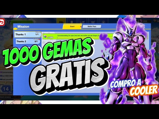 Dragón Ball Project Multi-1000 Gemas De Regalo 🎁