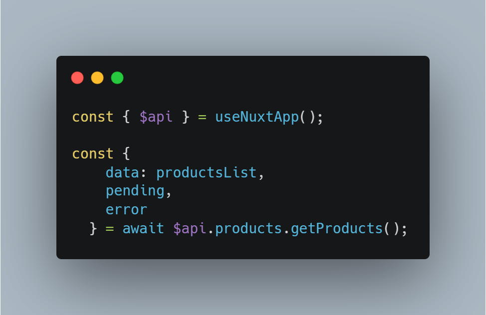 Nuxt 3 | Repository pattern: organising and managing your calls to ...