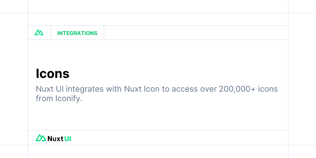Icons - Nuxt UI