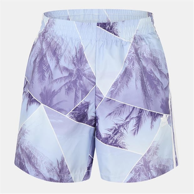 adidas Originals: adidas Originals Men's Palm Print Quick Drying Tailored Fit Swim Shorts