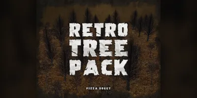 Retro Tree Pack (CC0) by 🍕 Pizza Doggy