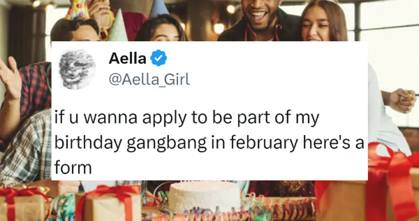 Aella's Birthday Gangbang
