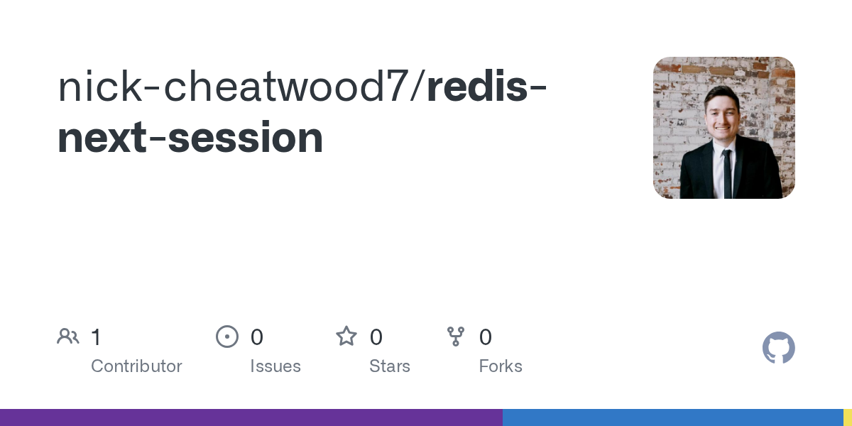 GitHub - nick-cheatwood7/redis-next-session