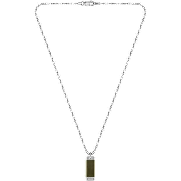 Boss: Boss Men's Stainless Steel Box Chain Jewellery
