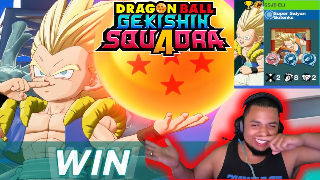 SSJ Gotenks Is OVERPOWERED! SSJ gotenks Gekishin Squadra (first mat...