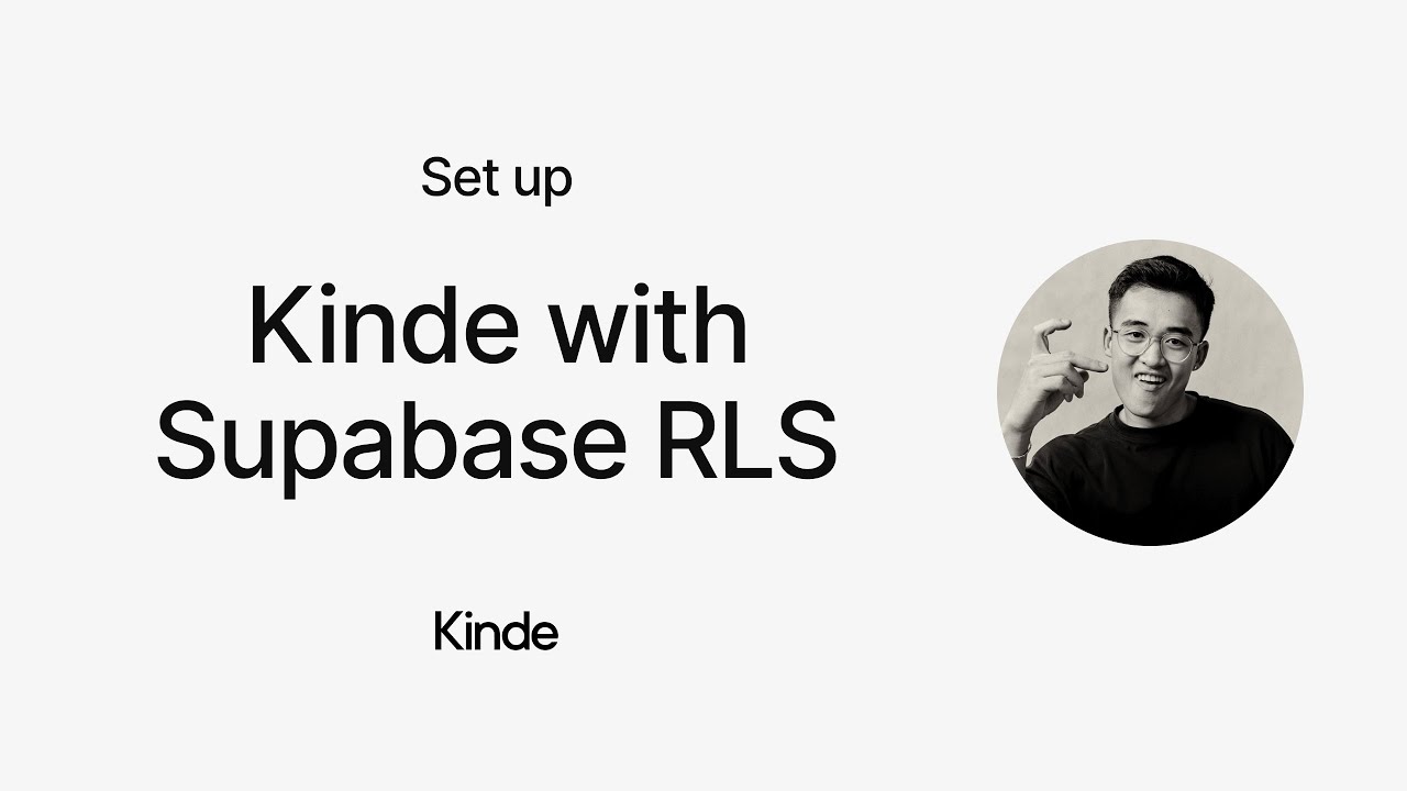 Supabase RLS with Kinde Auth (Next.js)