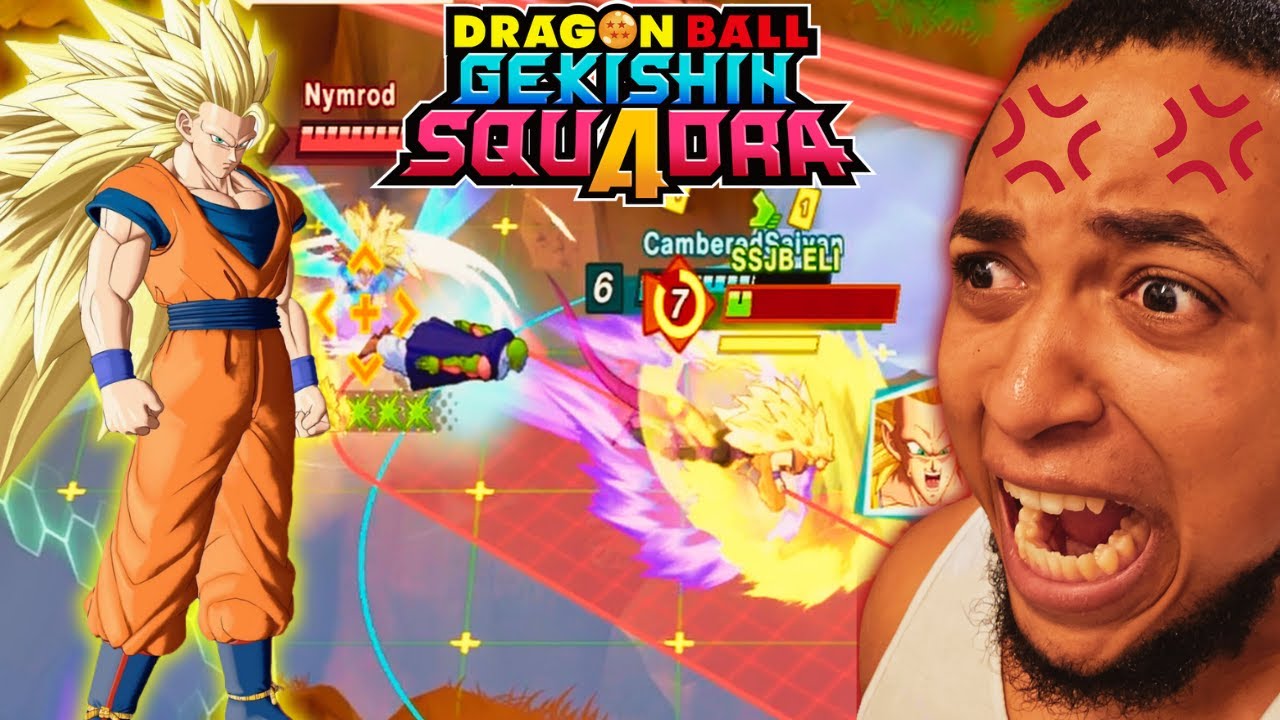 This SSJ3 Goku Was Making Me CRASHOUT! Dragon Ball Gekishin Squadra...