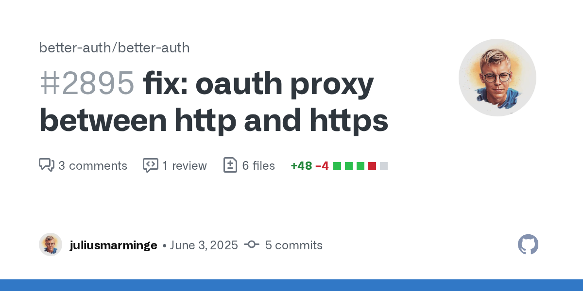 fix: oauth proxy between http and https by juliusmarminge · Pull R...