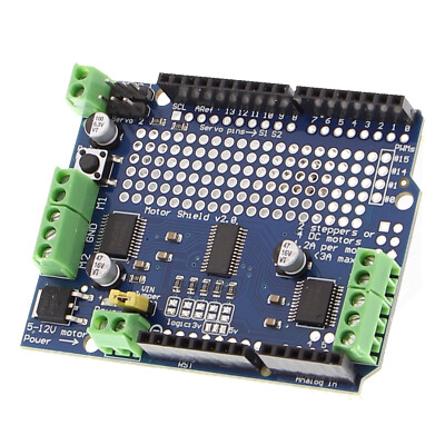 RoboMall Motorshield V2.0 - mit I2C Schnittstelle, TB6612 MOSFET