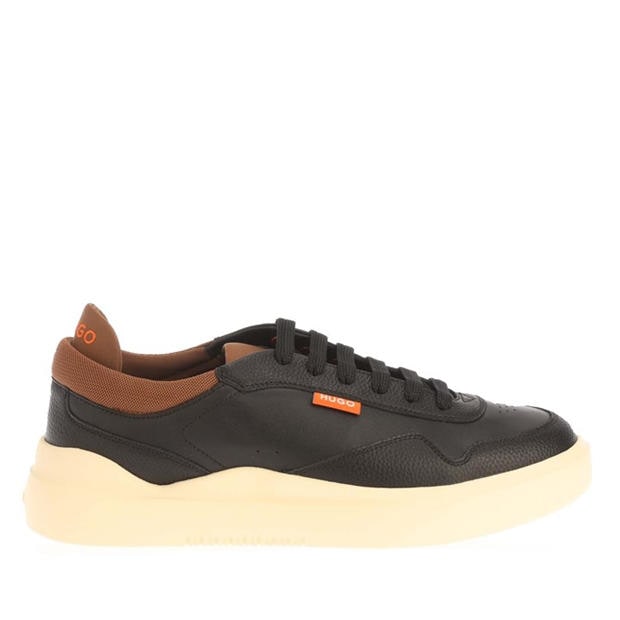 Hugo: Hugo Leather Lace Up Trainers