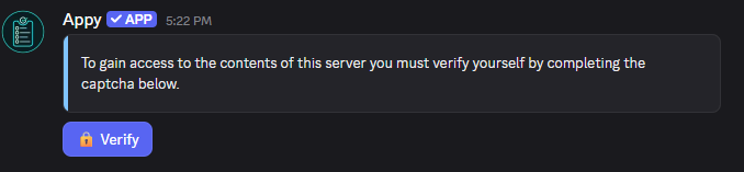 user verification