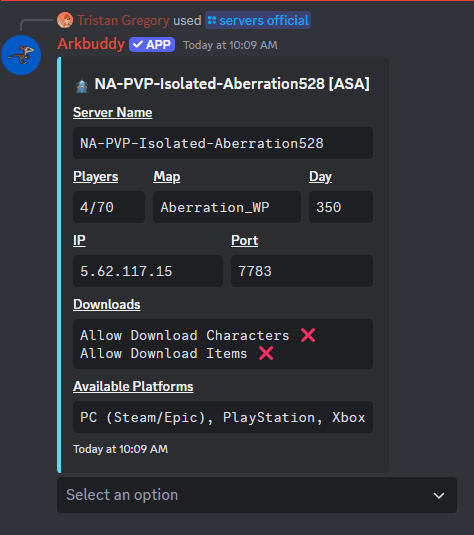 Arkbuddy | Discord App Directory