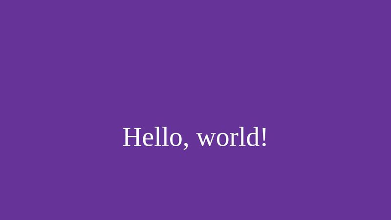 Floating / parallax effect