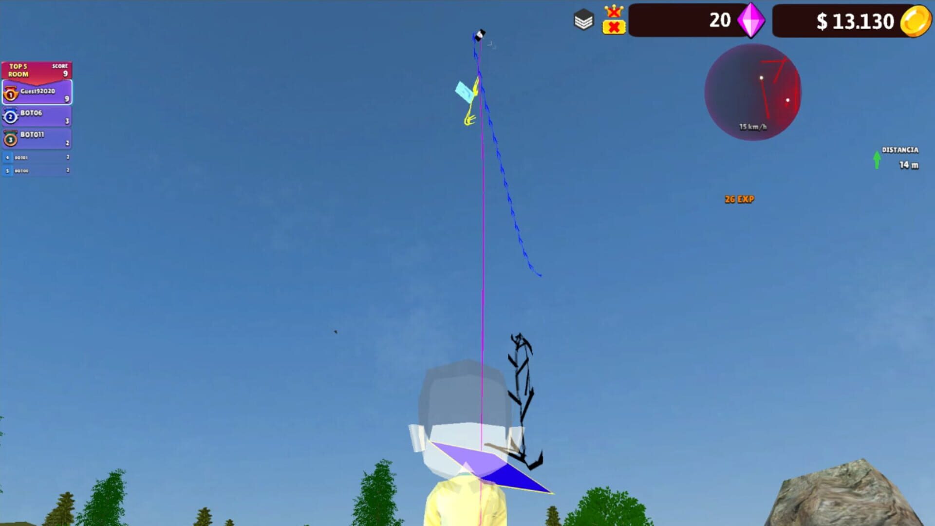 CS Diamantes Pipas: Kite Game screenshot 8