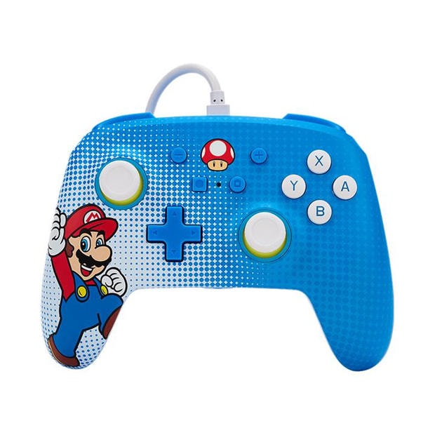PowerA: PowerA Switch Enhanced Wired Controller - Mario Pop Art