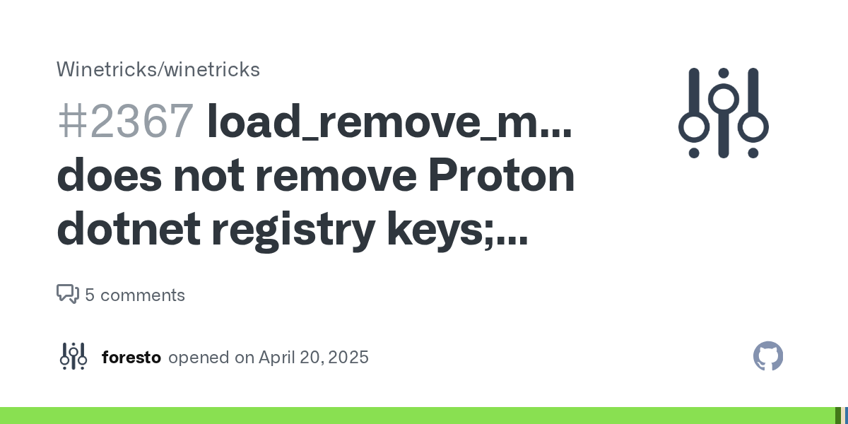 load_remove_mono does not remove Proton dotnet registry keys; dotne...
