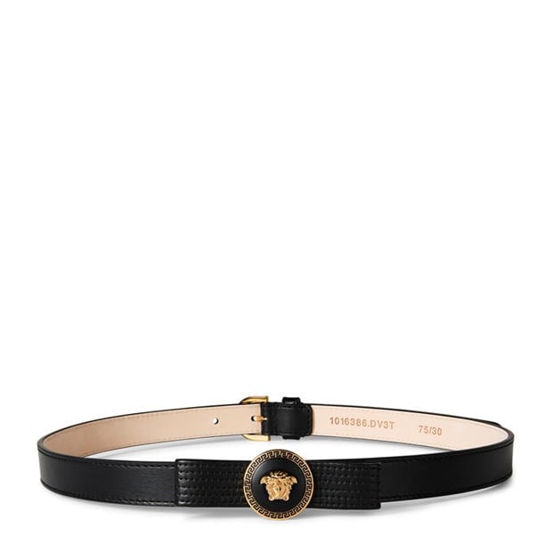 VERSACE: VERSACE Women's Gianni Leather Belt