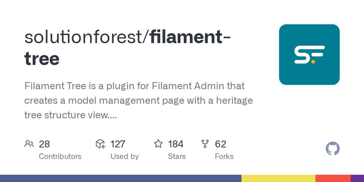 GitHub - solutionforest/filament-tree: Filament Tree is a plugin fo...