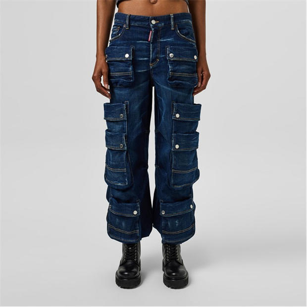DSQUARED2: DSQUARED2 Denim Cargo Trousers