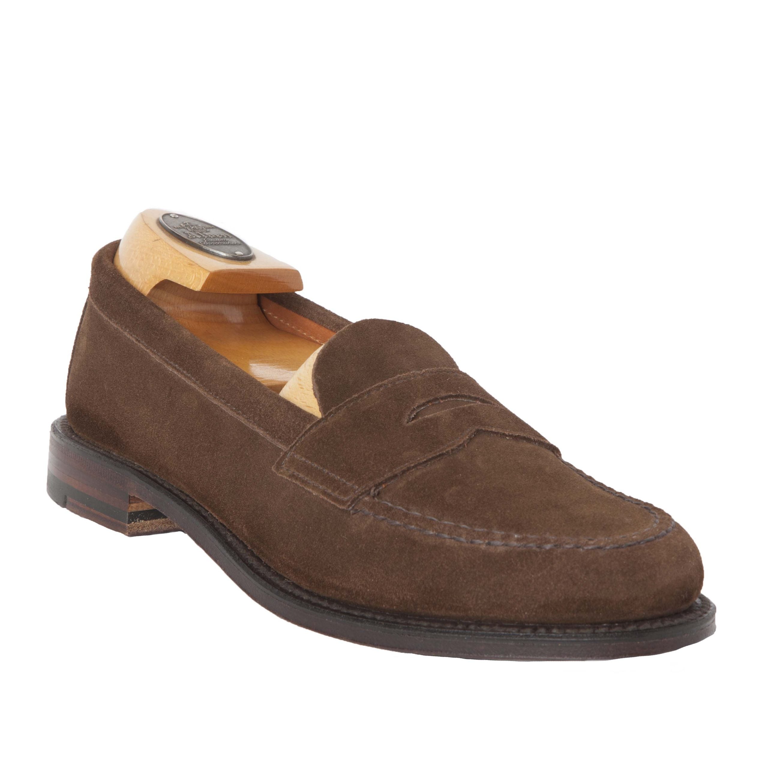 6245F - Unlined Leisure Hand Sewn in Brown Suede