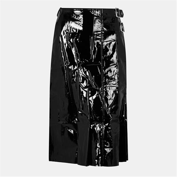 GUCCI: GUCCI Women's Mid-Calf Italian Crafted Structured Midi Skirt