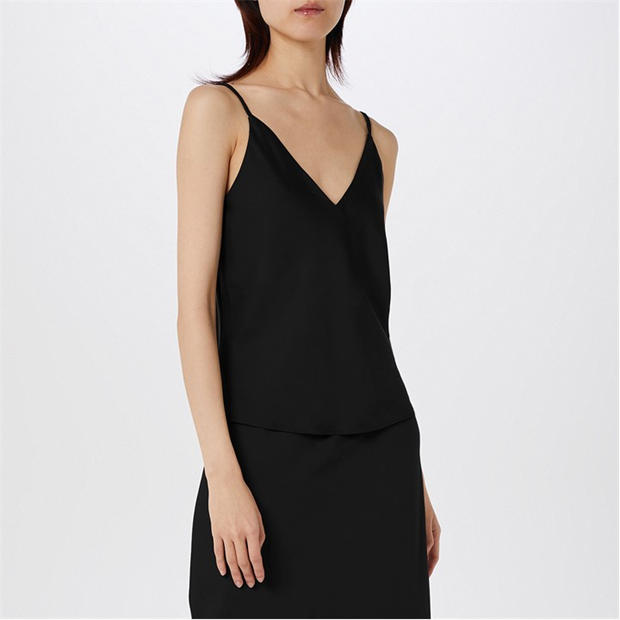 CALVIN KLEIN: CALVIN KLEIN Crepe Cami Top