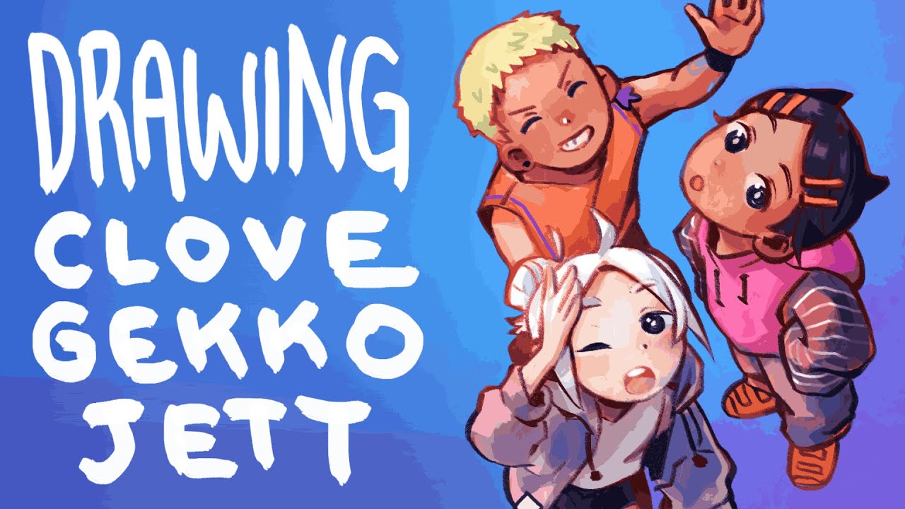 💥 Speedpaint || Clove, Gekko, and Jett